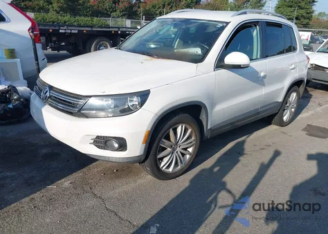 2014 Volkswagen Tiguan S/Se/Sel/R-Line from USA, damaged, VIN WVGAV3AX7EW537841